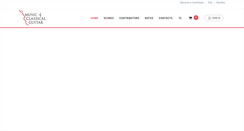 Desktop Screenshot of music4classicalguitar.com